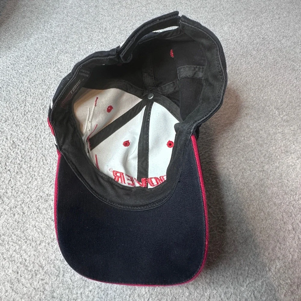 Downforce Hat Mens OSFA‎ Black Dover International Speedway Racing American Flag